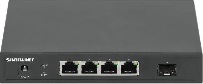 Intellinet Desktop 2.5G Switch, 4x RJ-45, 1x SFP+
