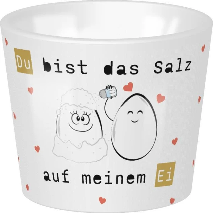 Sheepworld Eierbecher Du bist das Salz auf meinem Ei