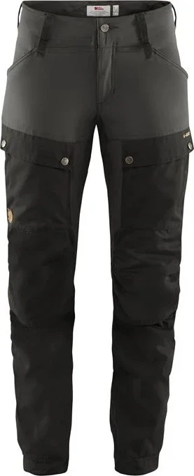 Fjällräven Keb Trousers Regular Hose lang black/stone grey (Damen)