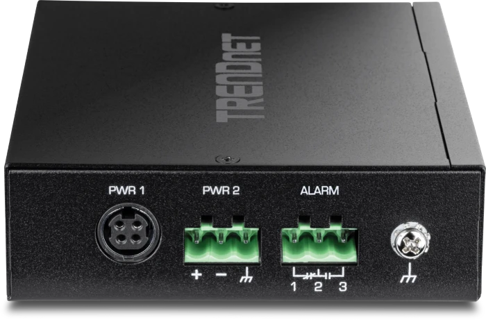 TRENDnet TI Hardened Industrial Railmount 2.5G Switch, 5x RJ-45, 1x SFP+