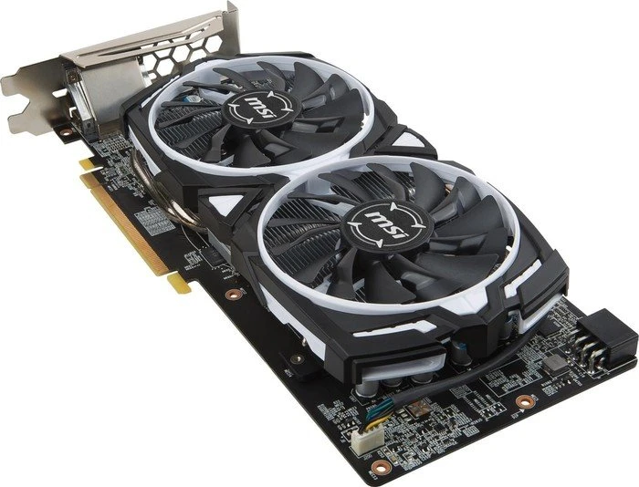 MSI Radeon RX 480 Armor 8G OC, 8GB GDDR5, DVI, 2x HDMI, 2x DP