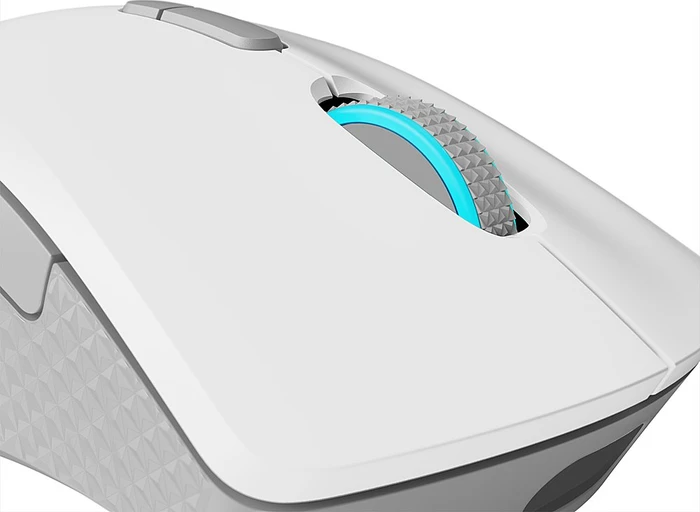 Lenovo Legion M600 Wireless Gaming Mouse, weiß/grau, USB/Bluetooth