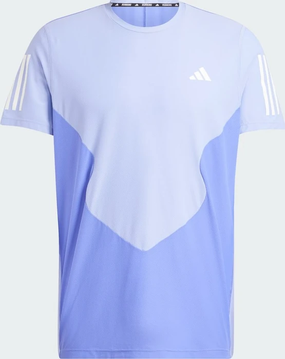 adidas Own The Run Colorblock Aeroready Laufshirt kurzarm semi cobalt blue/blue spark (Herren)