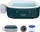 Bestway Lay-Z-Spa Ibiza AirJet Whirlpool quadratisch 180x180x66cm dunkelgrün (6002U-26)