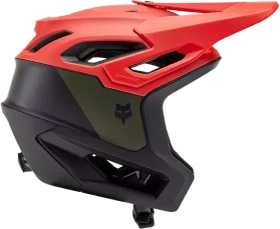 Fox Racing Dropframe Pro Helm orange flame