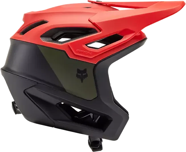 Fox Racing Dropframe Pro Helm orange flame