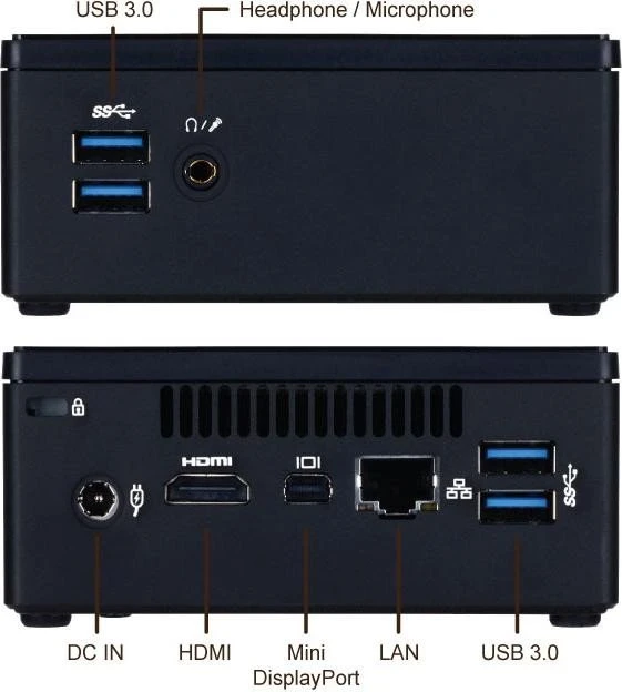 GIGABYTE Brix GB-BXCEH-3205