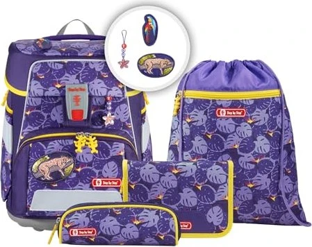 Step by Step Space Jungle Cat Schultaschen-Set, 5-tlg.