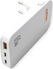 Roline / Secomp USB Charger Ultra Thin 65W weiß