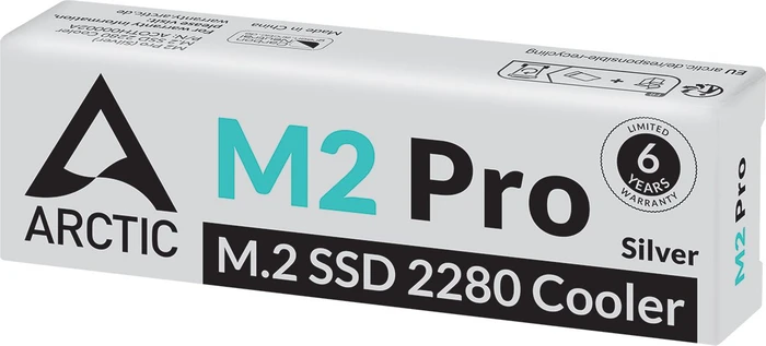 ARCTIC M2 Pro SSD Heatsink, silber