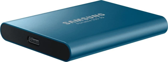 Samsung Portable SSD T5, Ocean Blue, 250GB, USB-C 3.1