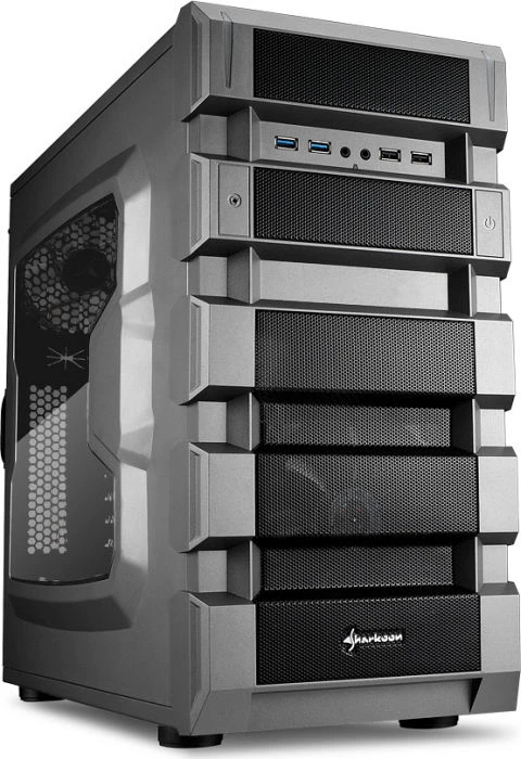 Sharkoon BD28 Gunmetal, Acrylfenster