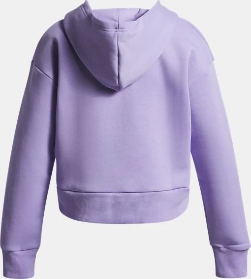 Under Armour Rival Fleece Crop Hoodie transparent/weiß (Junior)