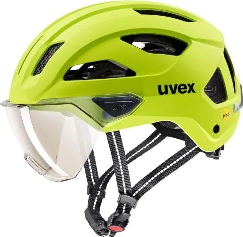 UVEX Stride Visor MIPS Helm lime matt