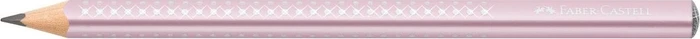 Faber-Castell Jumbo Sparkle Bleistift B graphit, Rose Metallic