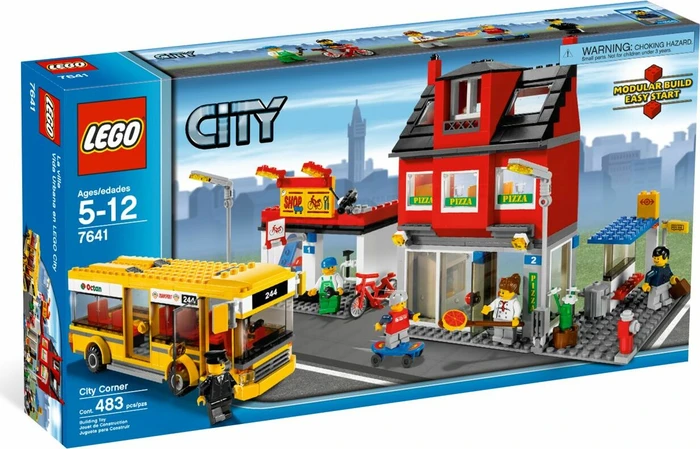 LEGO City Stadt - Stadtviertel mit Bus