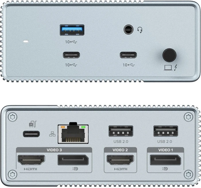 Targus HyperDrive Gen2 12-in-1 USB-C Dockingstation, USB-C 3.1 [Buchse]