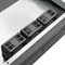 SilverStone RM100, Rackmount Storage, schwarz/grau, 1HE, Flex-ATX Vorschaubild