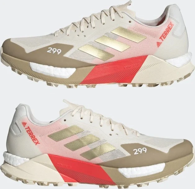adidas Terrex Agravic Ultra wonder white/gold metallic/crystal white (Herren)