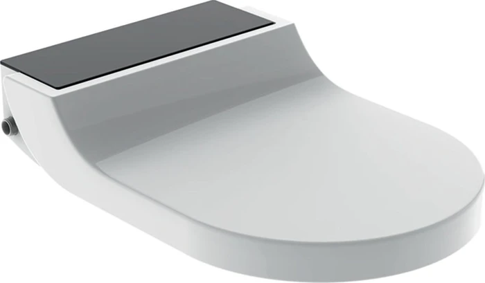 Geberit AquaClean Tuma Comfort WC-Aufsatz schwarz/Glas