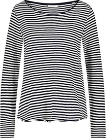 Marc O'Polo Longsleeve aus Organic Cotton Shirt langarm dark blue (Damen)