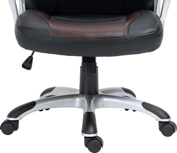 CLP Foxton Kunstleder Gamingstuhl, schwarz/braun