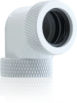 Raijintek Pelias D160906 90° 16mm Hard Tube Fitting, weiß, 6er-Pack
