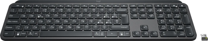 Logitech MX Keys for Business, Logi Bolt, schwarz, USB/Bluetooth, IT