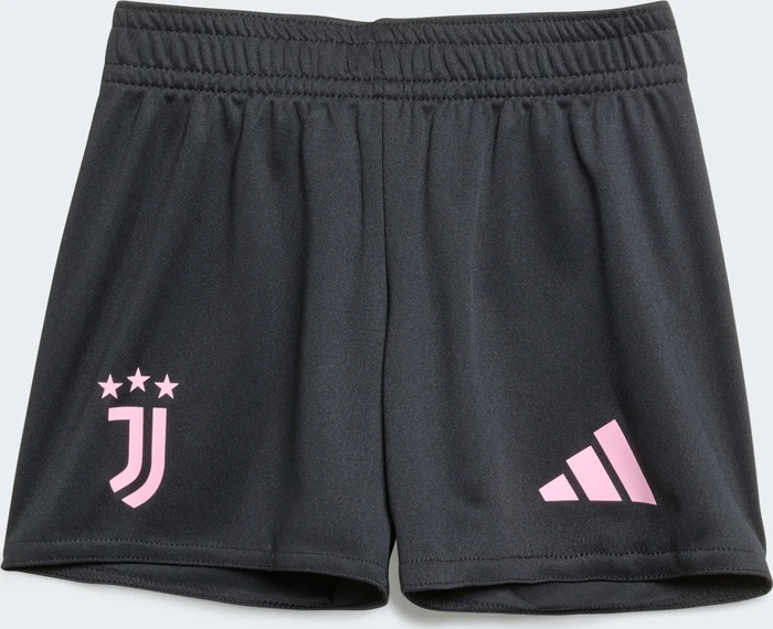 adidas Juventus Turin 2025/2026 Heimausrüstung schwarz/weiß (Junior)