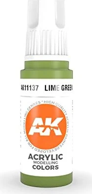 AK-Interactive 3rd Gen Acrylic Colors Acrylic Modelling Colors lime green, 17ml