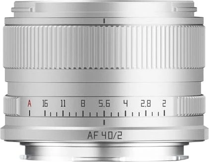 TTArtisan AF 40mm 2.0 für Sony E silber