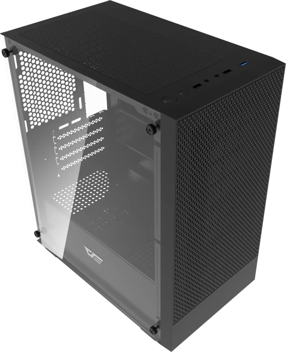 DarkFlash M305 Black, Glasfenster