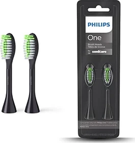 Philips BH1022/06 One by Sonicare Ersatzbürste shadow, 2 Stück
