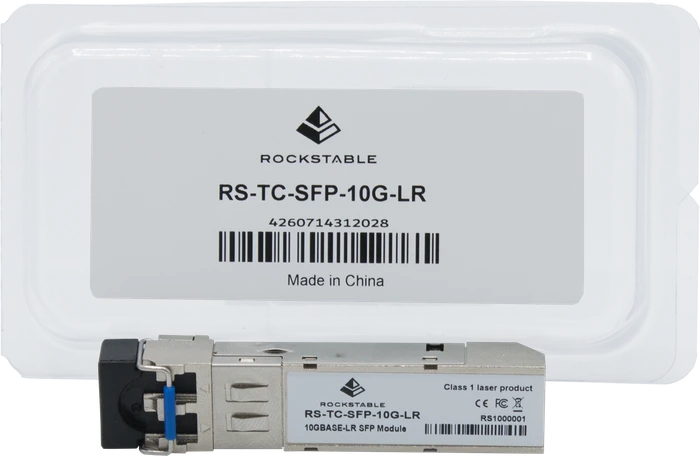Rockstable Nachbau von Cisco SFP-10G-LR 10G LAN-Transceiver, LC-Duplex SM 10km, SFP+
