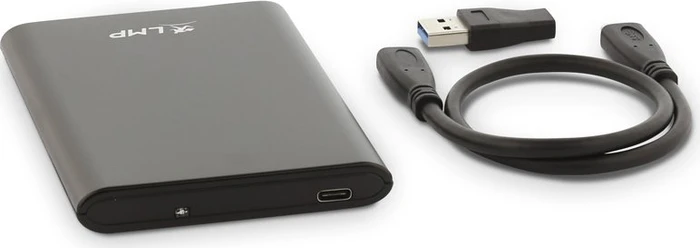 LMP DataMobile Festplattengehäuse, schwarz, 2.5", USB-C 3.1