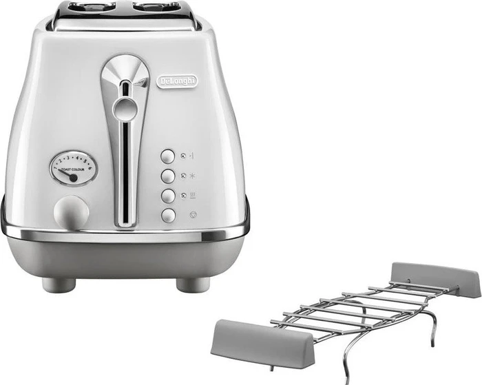 DeLonghi CTOC 2103.W Icona Capitals Toaster – Bild 2 von 2