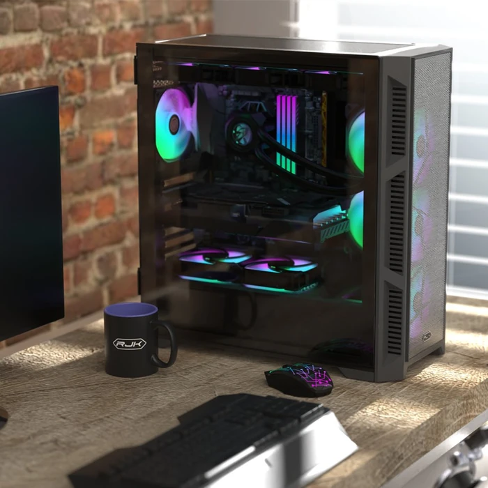 Raijintek Ponos Ultra MS4, Glasfenster