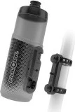 Fidlock Twist Bottle + bike base Halter Trinkflasche 600ml black transparent