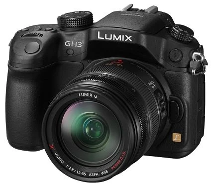 Panasonic Lumix DMC-GH3 mit Objektiv Lumix G X Vario 12-35mm 2.8 ASPH OIS