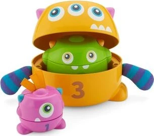 Mattel Fisher-Price Bunte Stapelspaß Monster