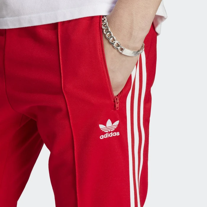 adidas Adicolor Classics Beckenbauer Trainingshose lang better scarlet/white (Herren)