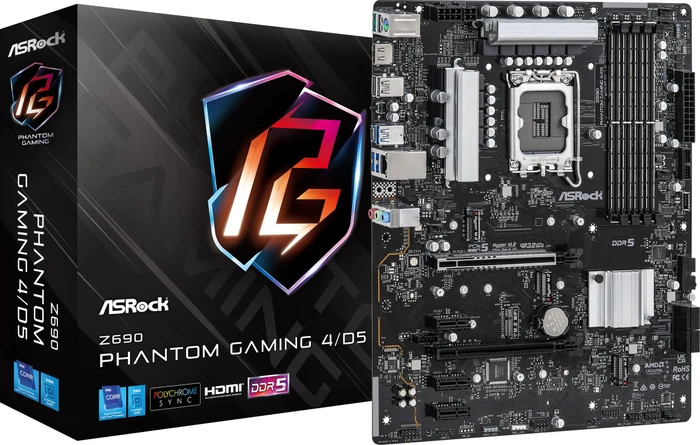 ASRock Z690 Phantom Gaming 4/D5 (Intel 1700)