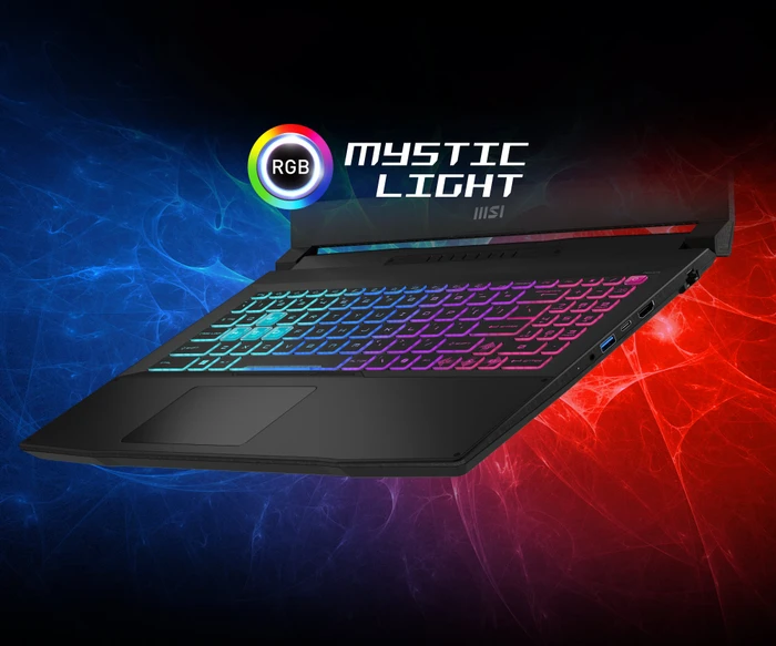 MSI Katana A15 AI B8VG-451, Black, Ryzen 7 8845HS, 16GB RAM, 512GB SSD, GeForce RTX 4060, DE