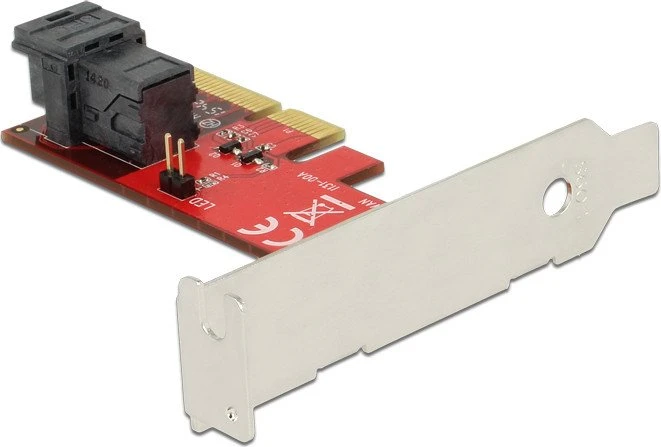DeLOCK PCIe -> U.2 miniSAS HD