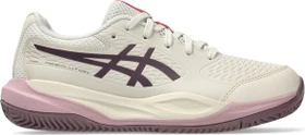 Asics Gel-Resolution X GS Clay soft oak/dark aubergine (Junior)