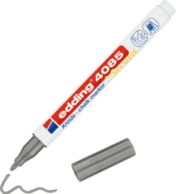 edding 4085 Kreidemarker silber, 10er-Pack