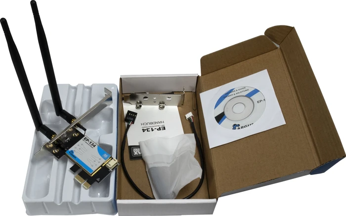 Inter-Tech EP-134, WLAN Adapter, 2.4GHz/5GHz WLAN, AX1800, PCIe x1