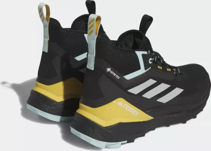 adidas Terrex Free Hiker 2.0 GTX core black/wonder silver/semi flash aqua (Herren)