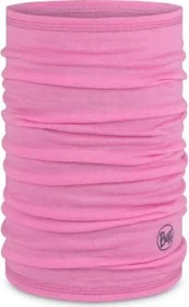 Buff Merino Lightweight Schlauchtuch solid fluor fuchsia