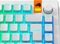 Glorious Aura V3 Keycaps, Kunststoff (PBT) Double-Shot, weiß/transparent, 131 Tasten, ISO-DE Vorschaubild